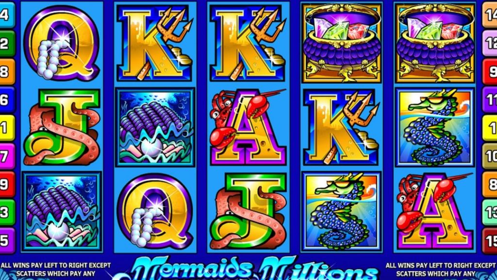 Mermaid Millions actual gameplay