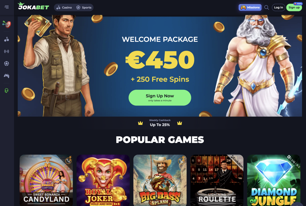 Jokabet Casino Review