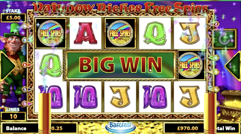 image of Rainbow Riches slot