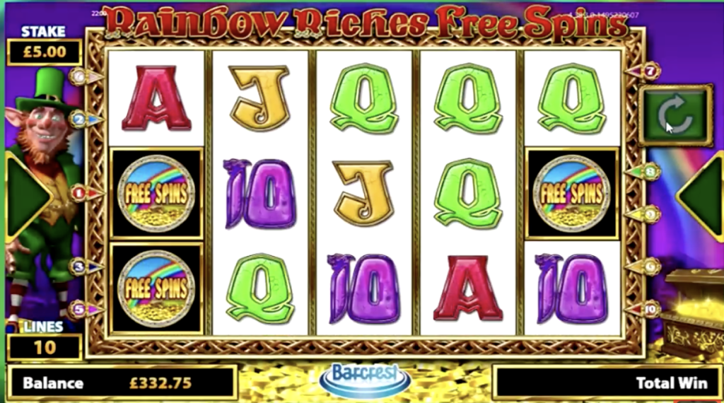 image of Rainbow Riches slot